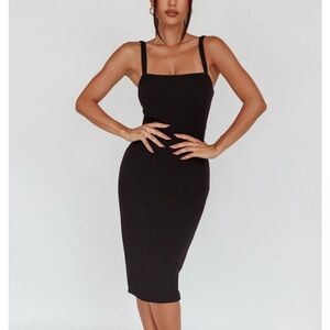 NWT Selfie Leslie Black Dress